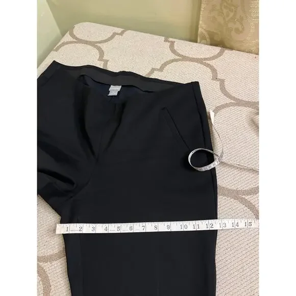 Chico’s Black SO Slimming 360 Juliet Full Length Ponte Knit Slim Pants, Size 16 - Picture 7 of 15